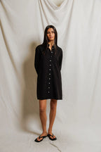 felicia poplin shirt dress