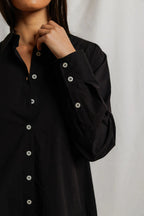 felicia poplin shirt dress
