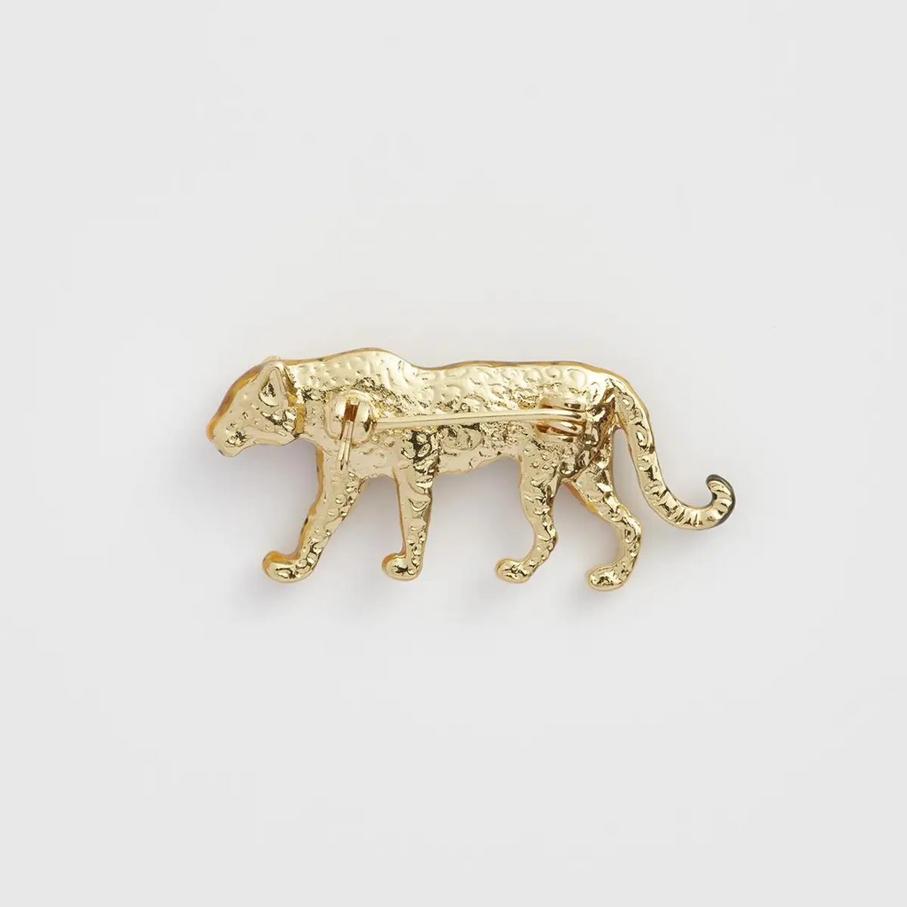 leopard brooch