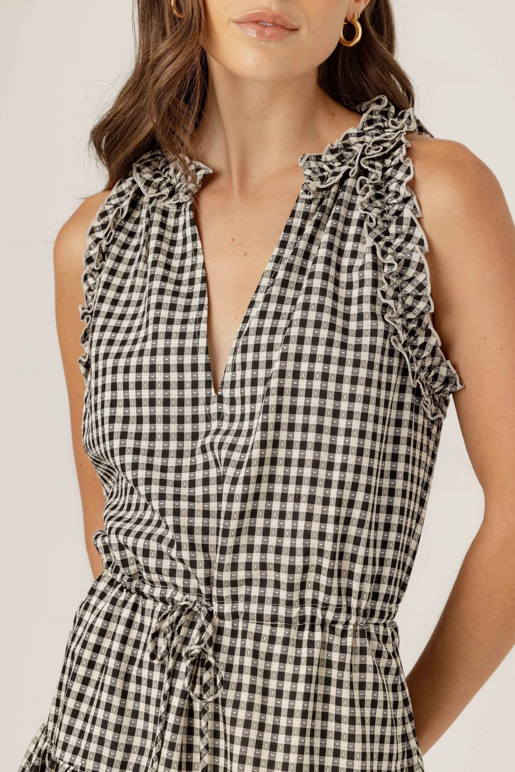 gingham bliss dress