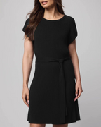 georgie mini dress in black