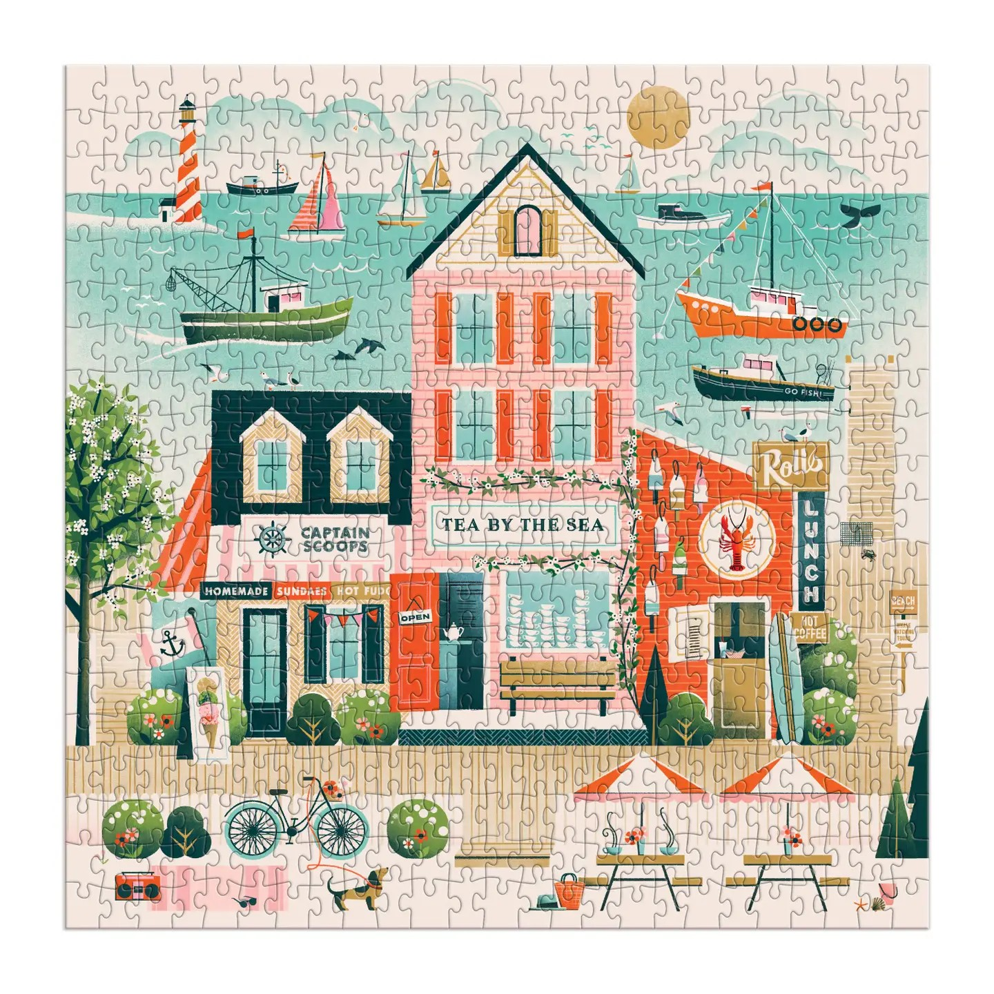 beside the sea 500 piece puzzle