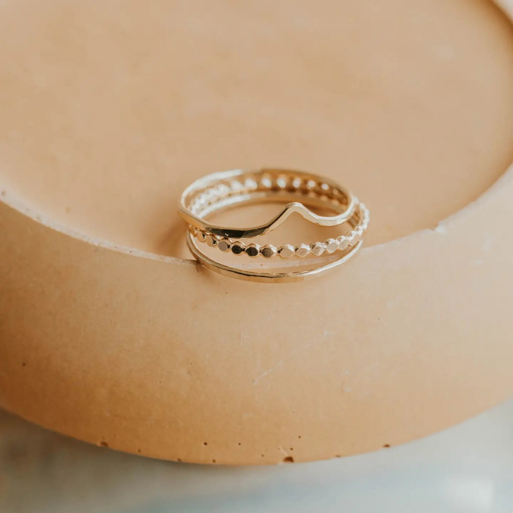 valley trio ring set