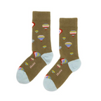 organic cotton crew socks - women's