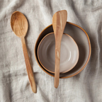 olive wood corner spatula