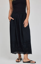 elodie skirt in black