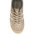 stadium suede in bone + off white