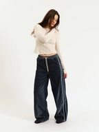 the cozy jean wide leg pull-on
