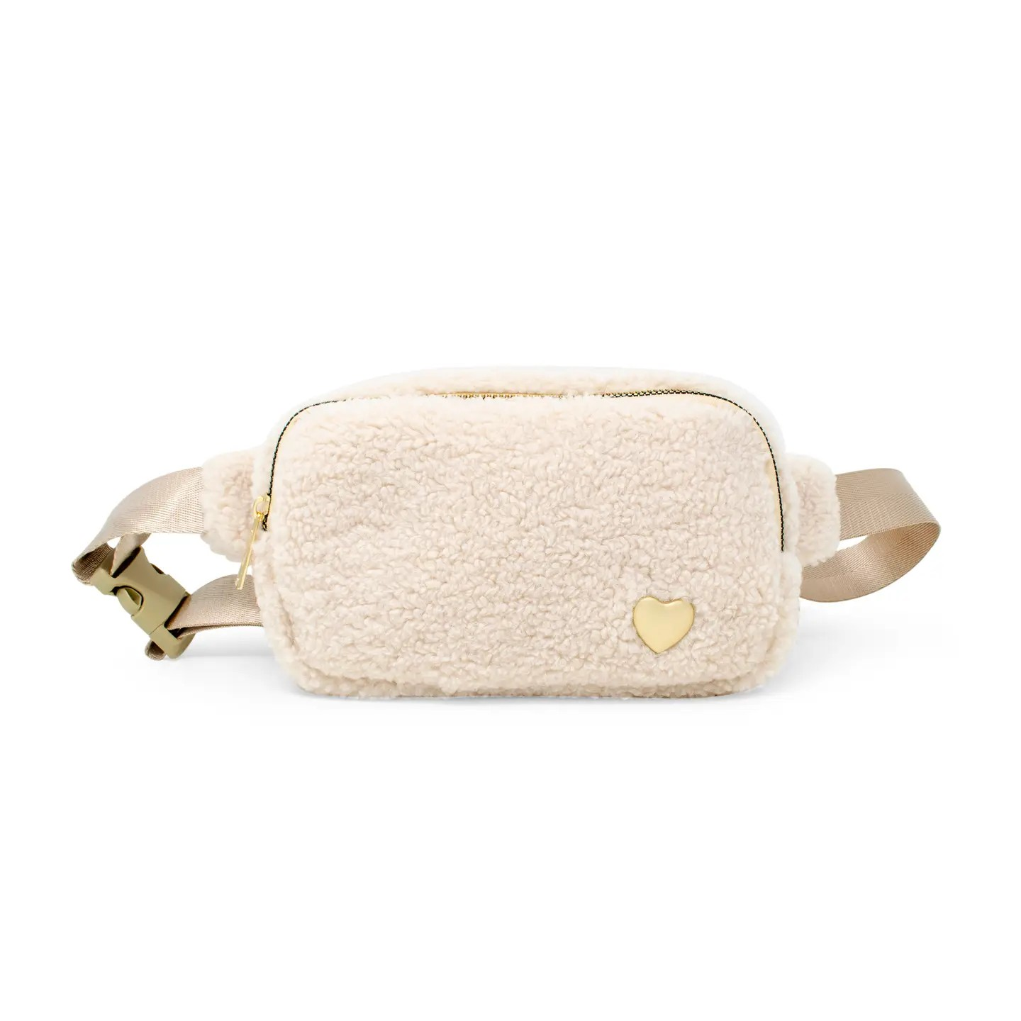fuzzy crossbody sling