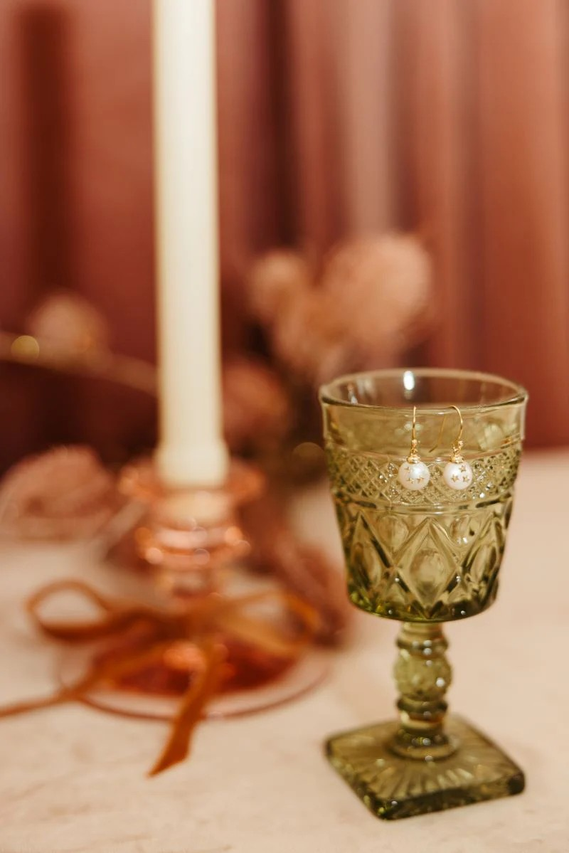 starry night earrings