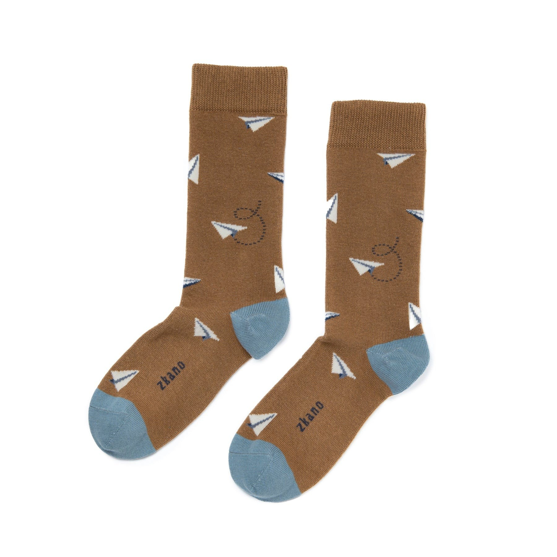 organic cotton crew socks - men's