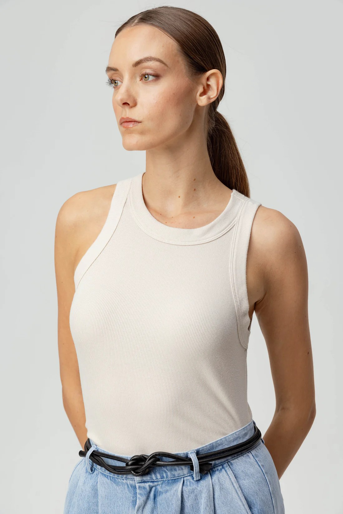 turner tank in white