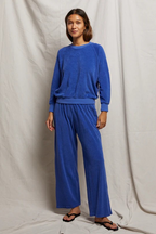 saylor sweatshirt in violet blue