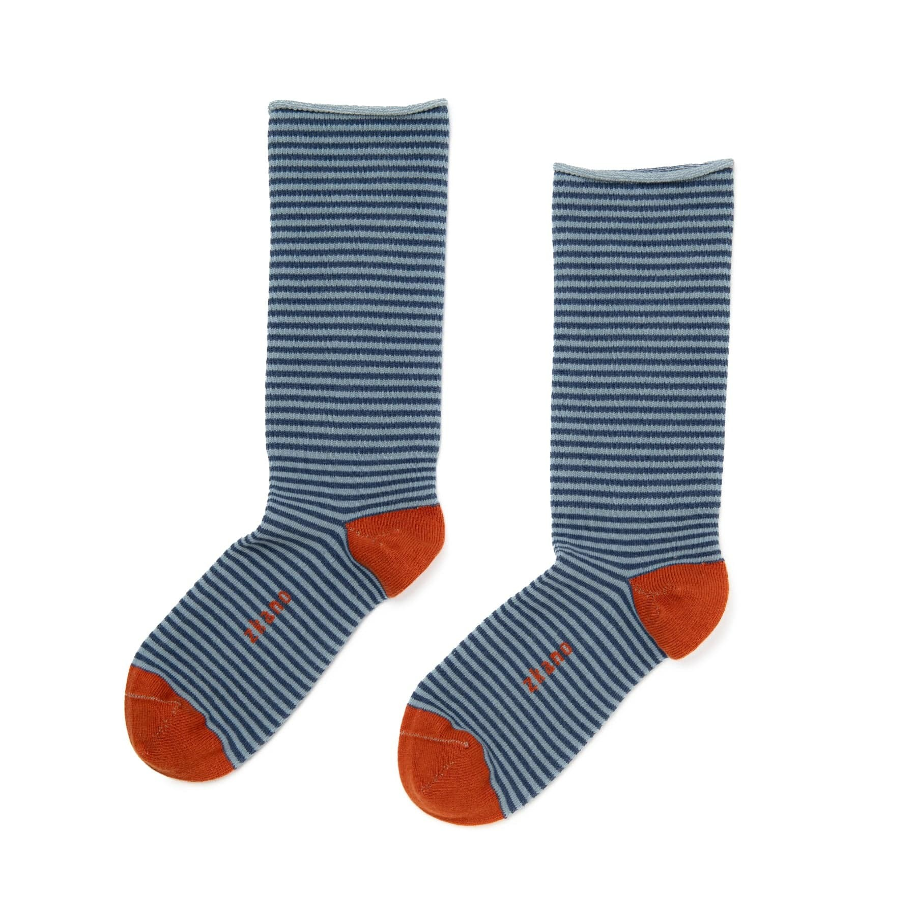 roll top organic cotton socks - men's