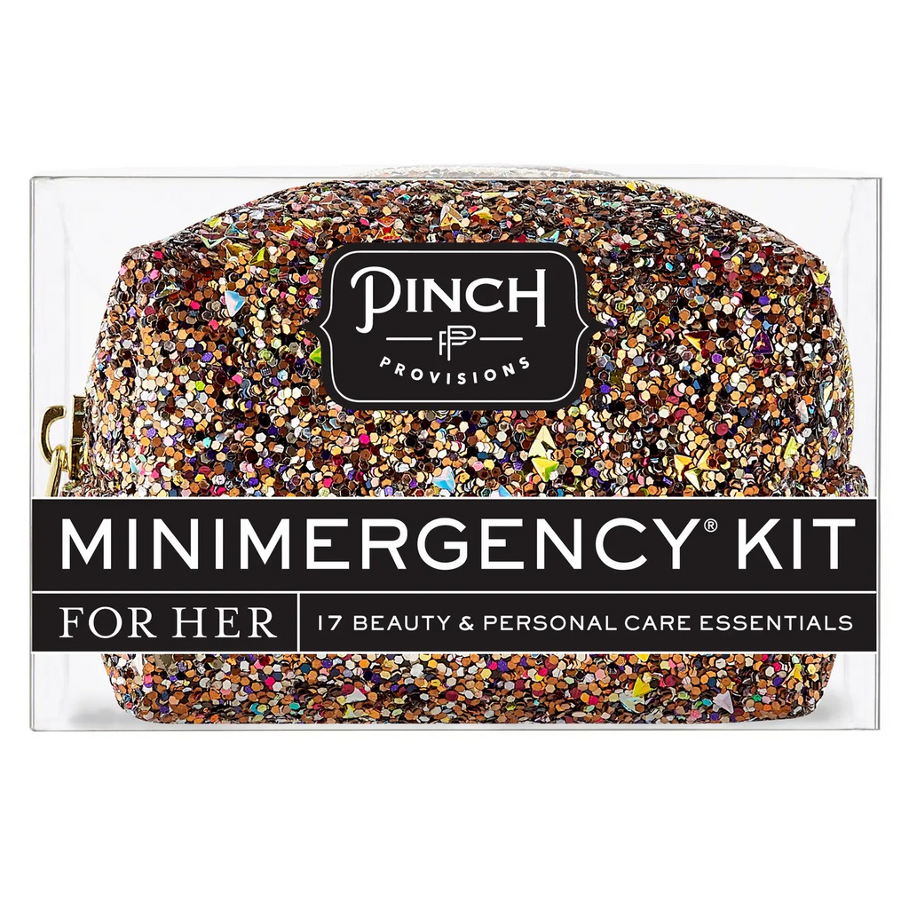 glitter minimergency kit in bronze
