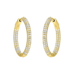 eliette hoops - gold
