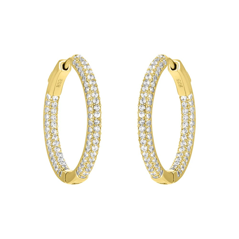eliette hoops - gold