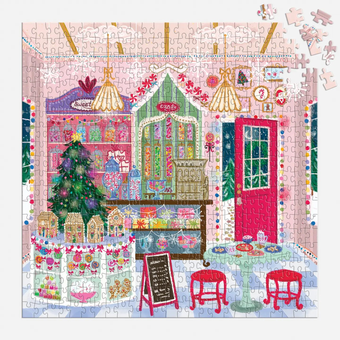 gingerbread cottage puzzle