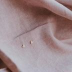 tiny heart studs