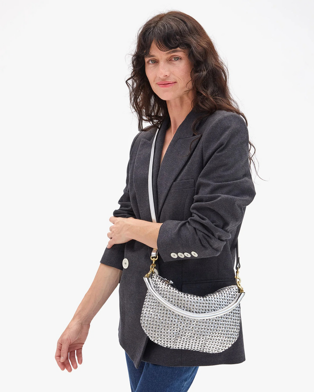 petit moyen messenger in woven etoile