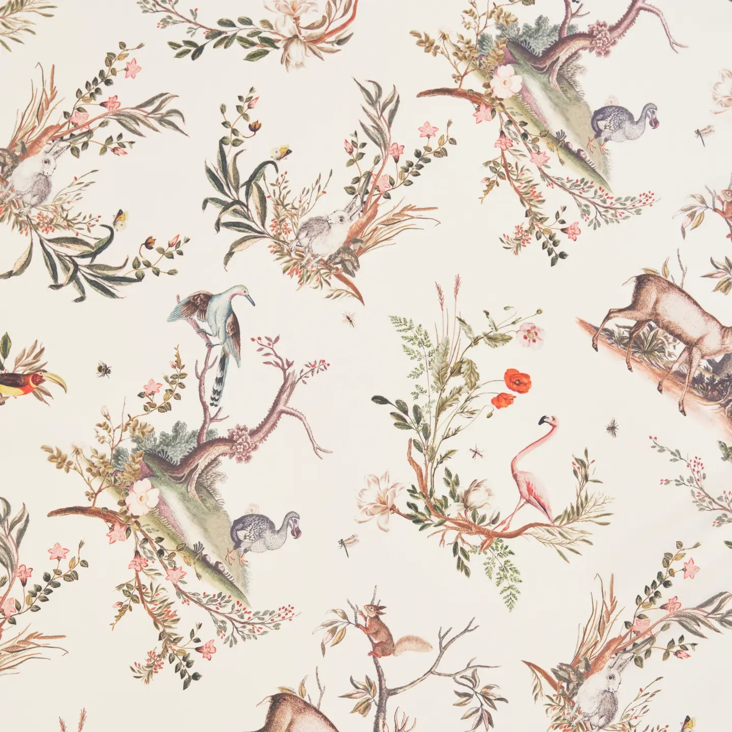 wonderland toile silky scarf