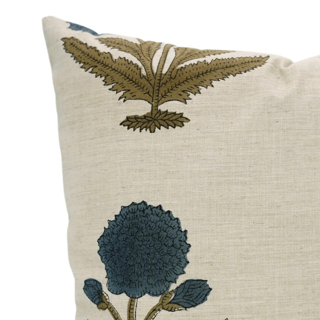 bohemian block print 20 x 20 pillow - dahlia