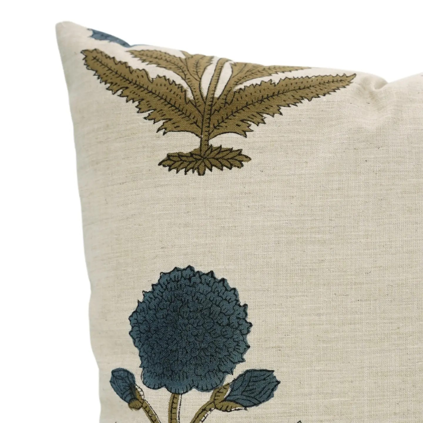 bohemian block print 20 x 20 pillow - dahlia