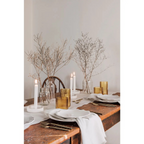 natural florence table runner