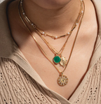 floating pearl necklace