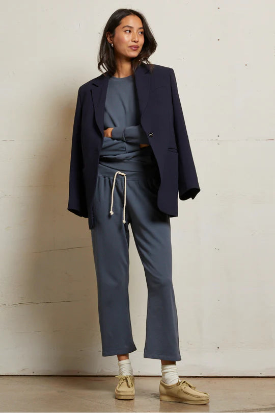 jamaica beach fleece pants in night