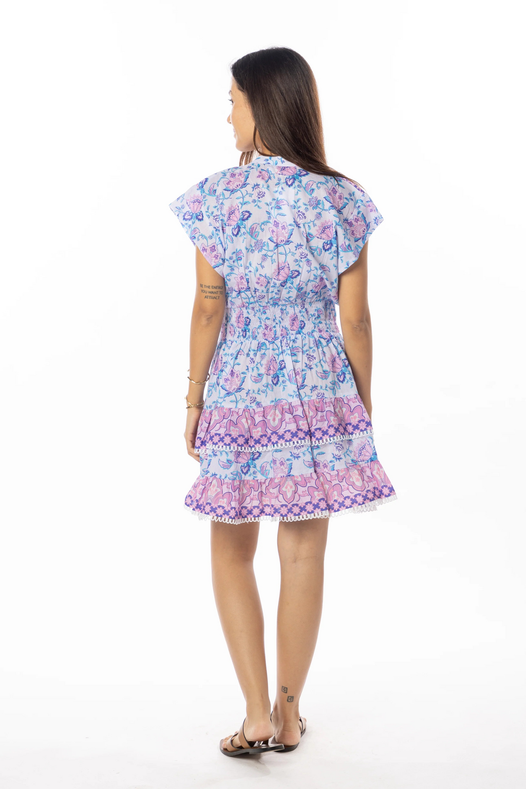 poppy dress in orchid