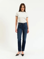 smarty pants high rise slim straight