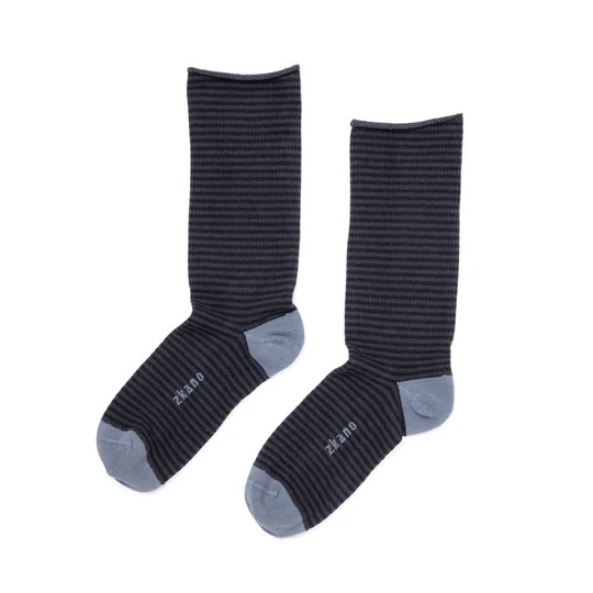 roll top organic cotton socks - men's
