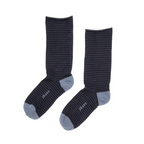 roll top organic cotton socks - men's