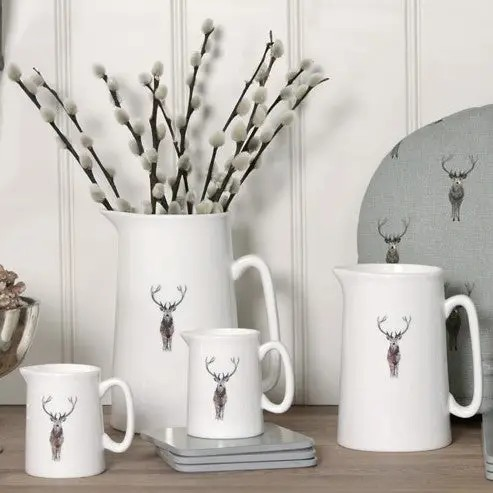 highland stag mini jug