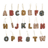 3"H Alphabet Ornament, 21 Styles