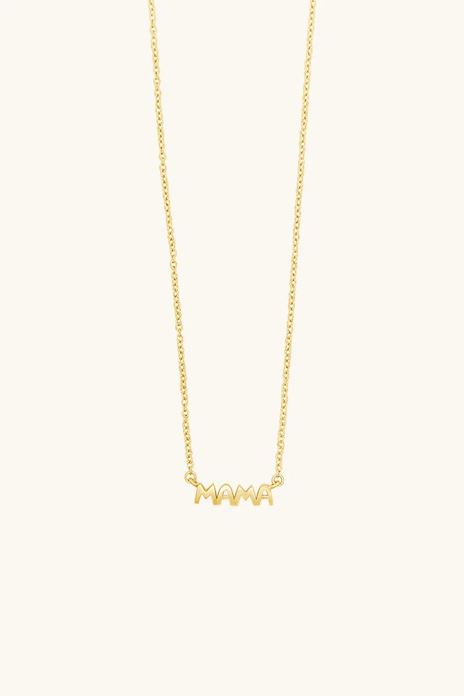 dainty mama necklace