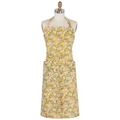 clemantis block print apron