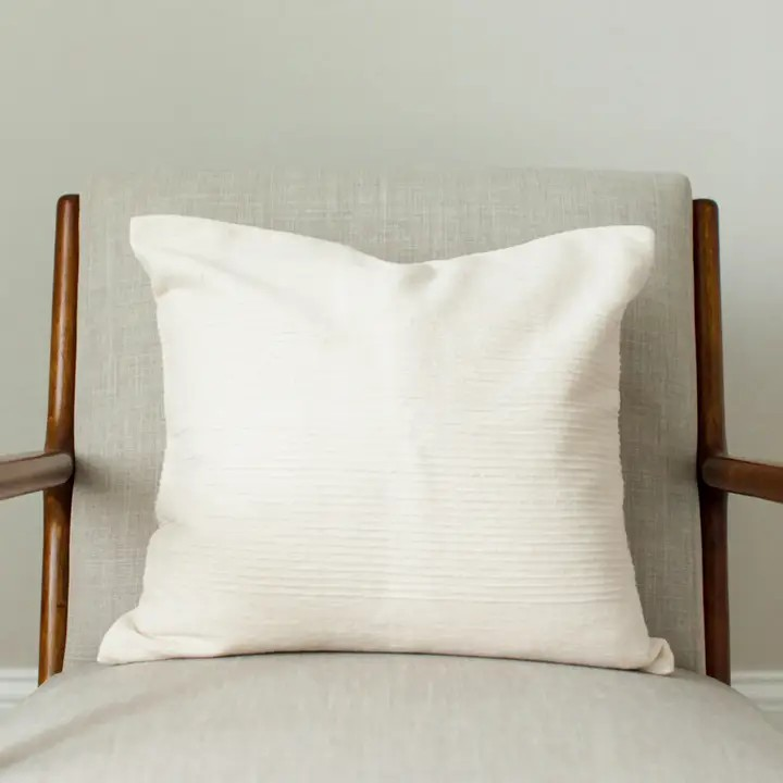 20" riviera cotton throw pillow