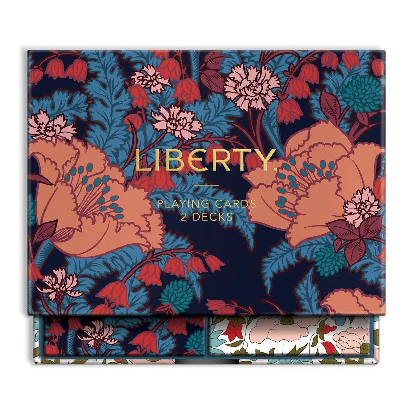 liberty floral card set