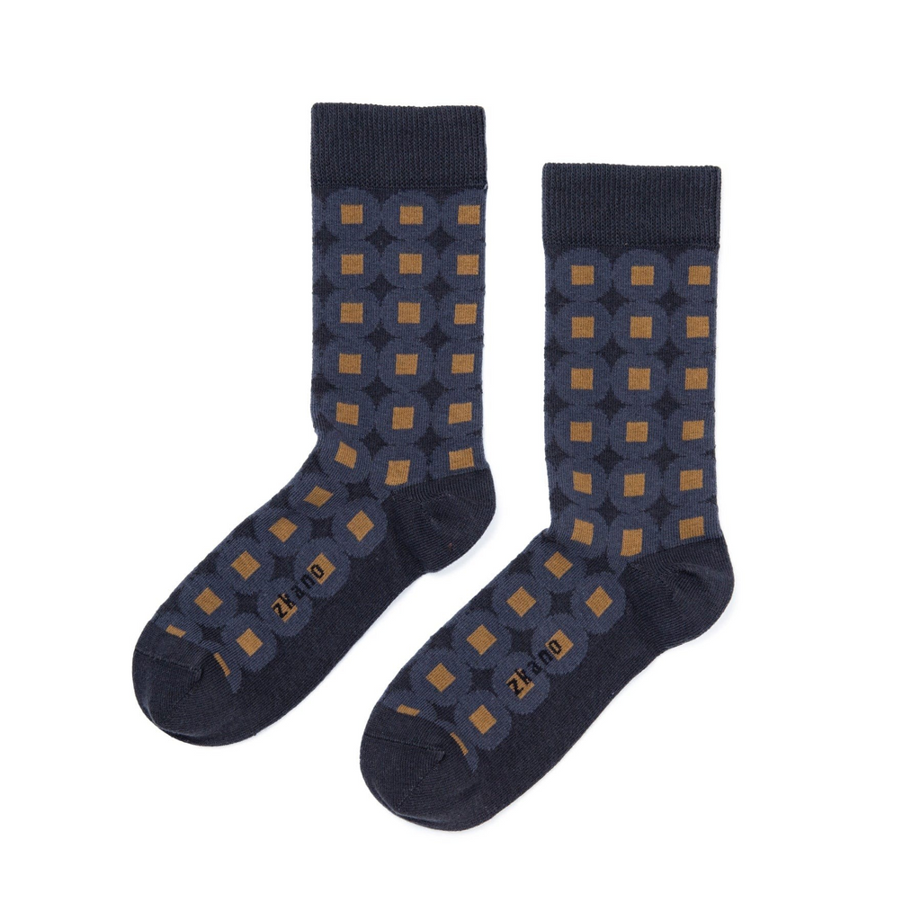 organic cotton crew socks - men's