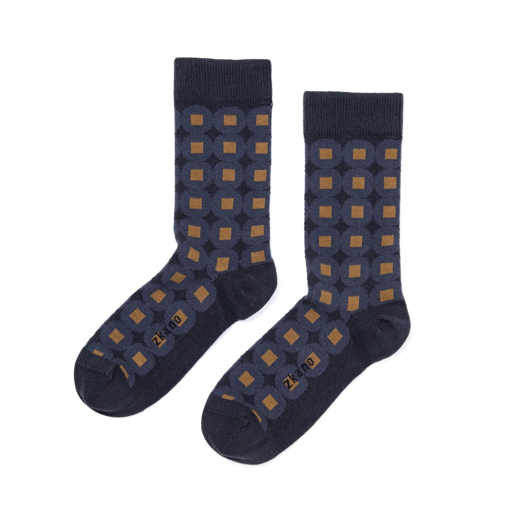 organic cotton crew socks - men's