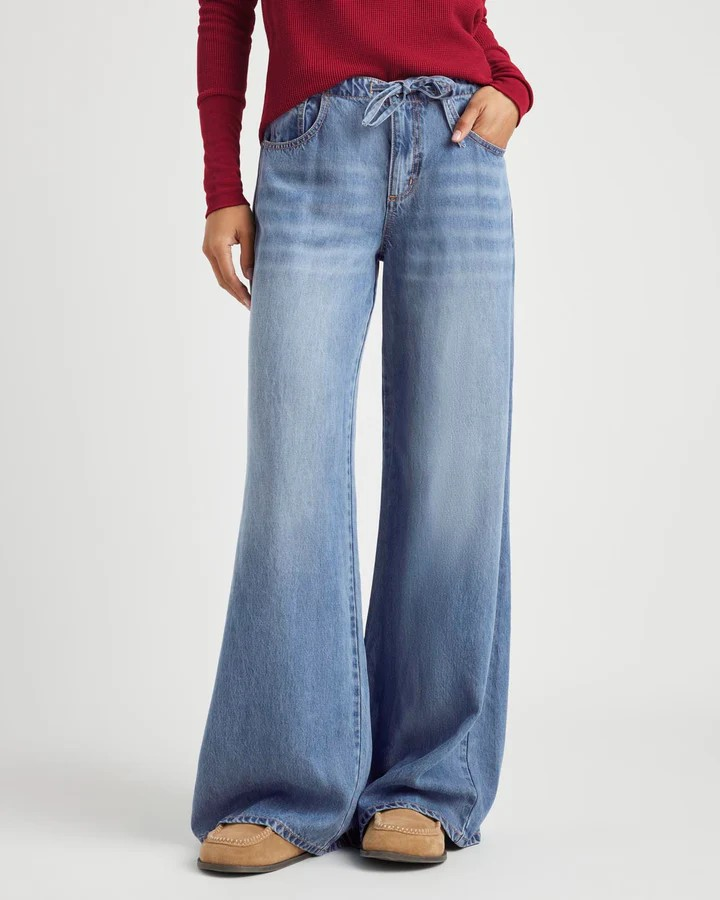 lounge denim pant in indigo