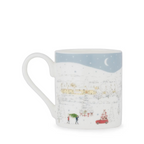 home for christmas scene mug