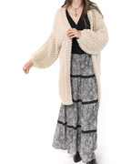 iggy hand knit chunky cardigan