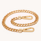 metal chain shoulder strap