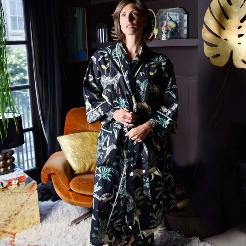 printed dressing gowns