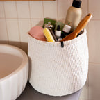 kiondo basket - white