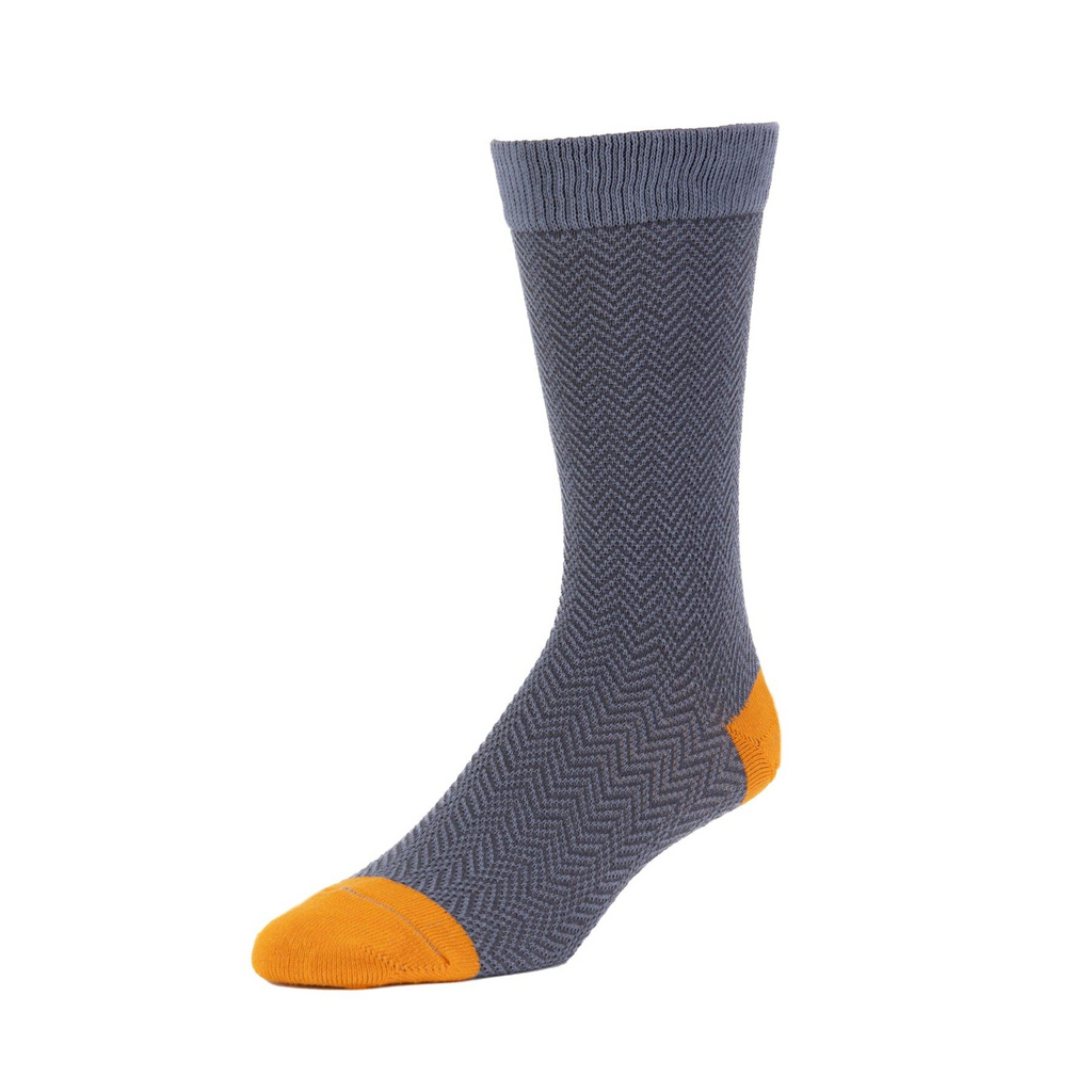 organic cotton tall crew socks - men's