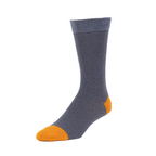 organic cotton tall crew socks - men's
